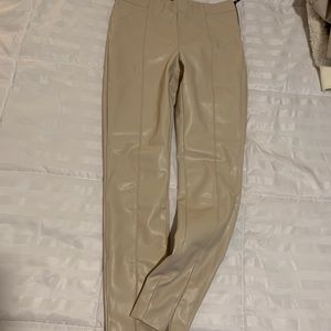 Zara leather pants